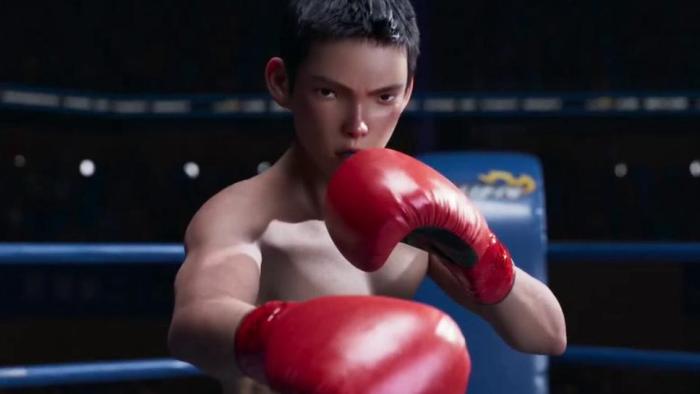 The Kung Fu Kid movie: A Juan in boxing rings with gloves