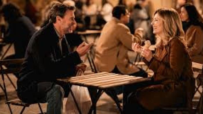 La Dolce Villa: Scott Foley and Violante Placido on a date.