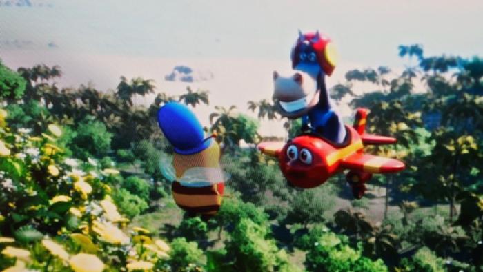Imagination Land Movie: Scout and Axel meet Bella Bee
