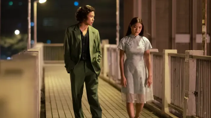 Love in Taipei: Ashley Liao and Nico Hiraga share a moment.