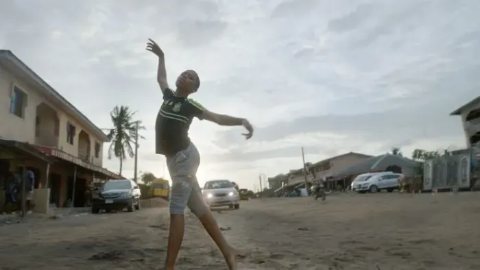 Madu: Anthony Madu dances.