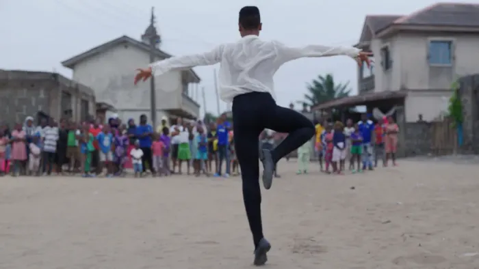 Madu: Anthony Madu dances.