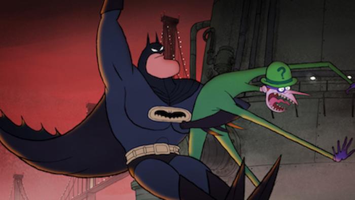 Merry Little Batman: Batman saves the day.
