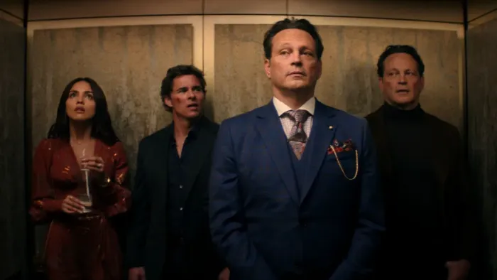 Mike & Nick & Nick & Alice: Vince Vaughn doubled in an elevator scene.