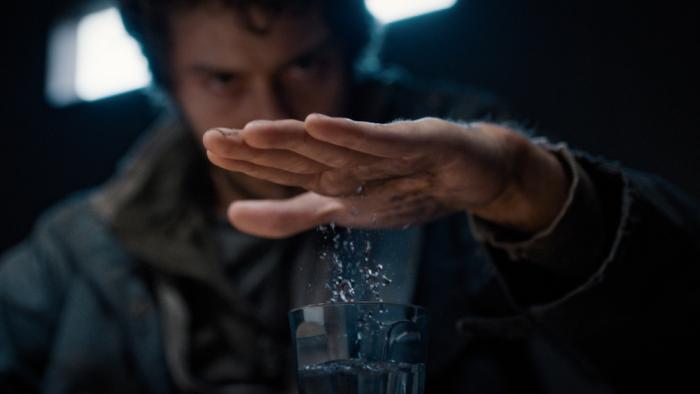 Mortal Movie: Eric practices his powers