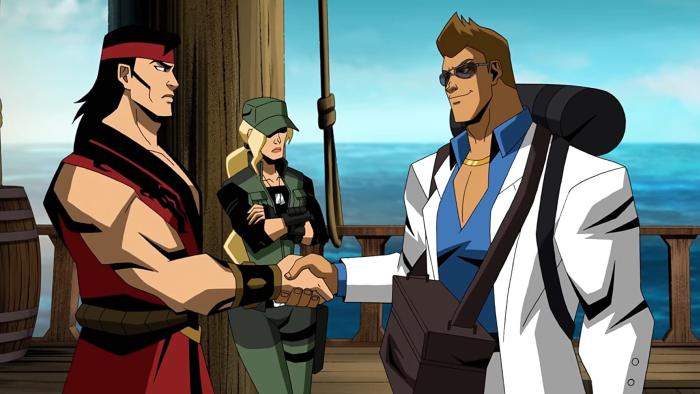 Mortal Kombat Legends: Scorpion's Revenge Movie: Liu Kang, Sonya & Johnny