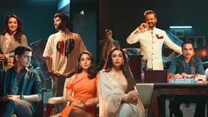 Murder Mubarak scene 3: Indian cast members