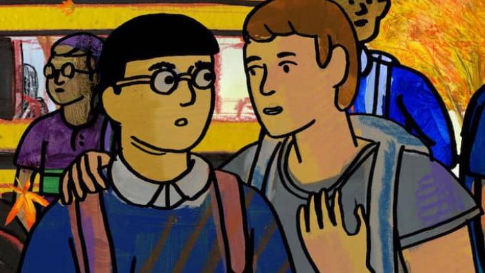 My Entire High School Sinking Into the Sea Movie: Scene #1