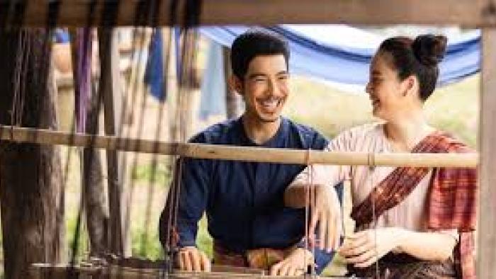 My Boo 2 movie: Sutthirak Subvijitra and Maylada Susri laugh together