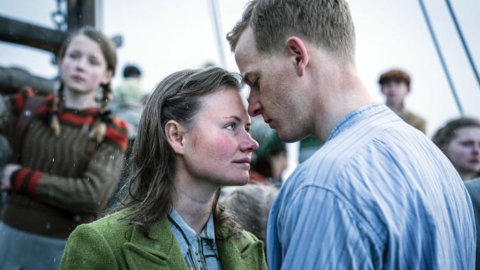 Narvik Movie: Gunnar and Ingrid together. 