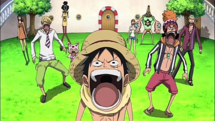 One Piece Film: Strong World Movie: Scene Two