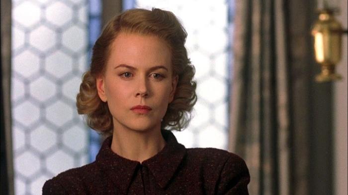 Nicole Kidman in black.