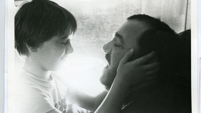 Pavarotti Movie: Luciano Pavarotti and child