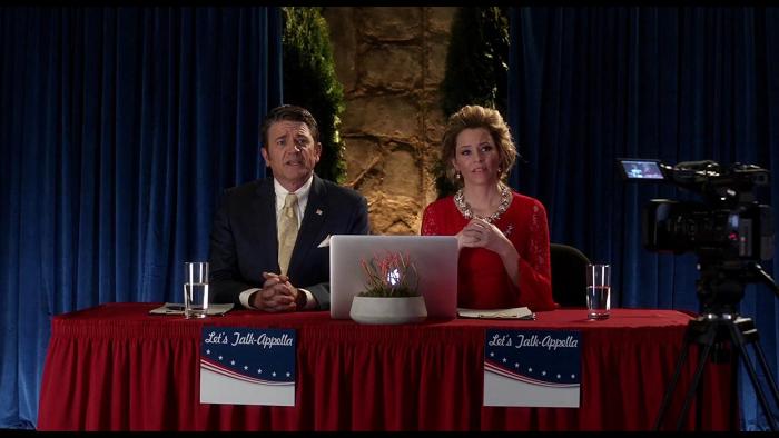Pitch Perfect 3 Movie: John and Gail are commentators