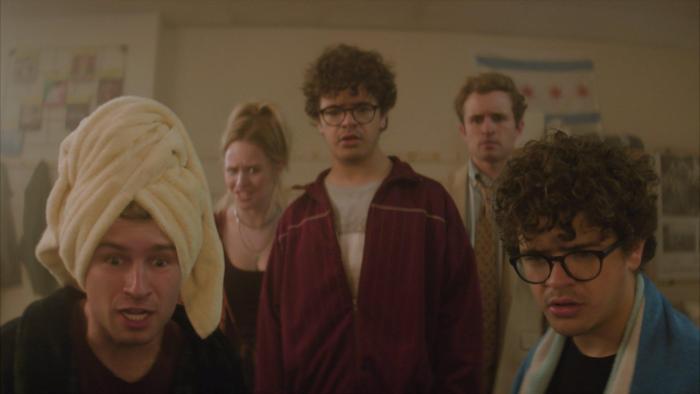 Pizza Movie: Multiple versions of Gaten Matarazzo and Sean Giambrone (plus Lulu Wilson).