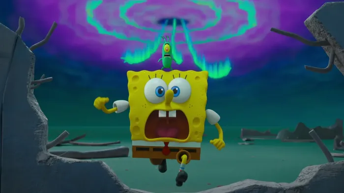 Plankton: The Movie: SpongeBob under attack.