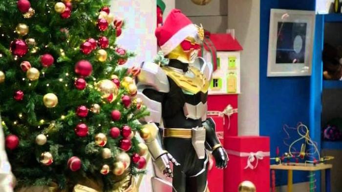 Power Rangers Megaforce: The Robo Knight Before Christmas Movie: Scene #1