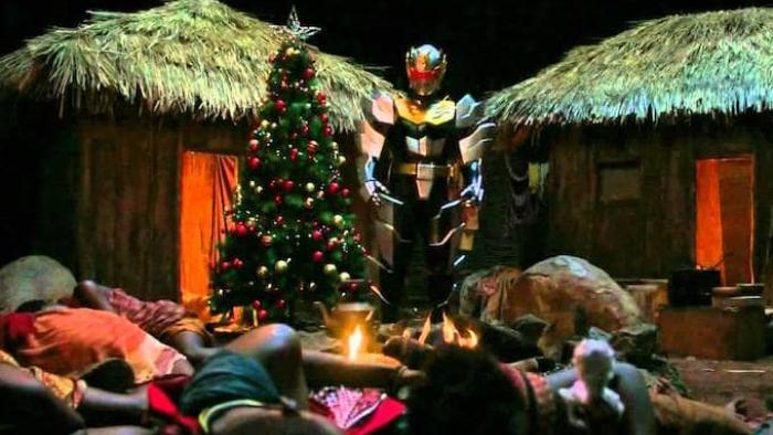 Power Rangers Megaforce: The Robo Knight Before Christmas Movie: Scene #2
