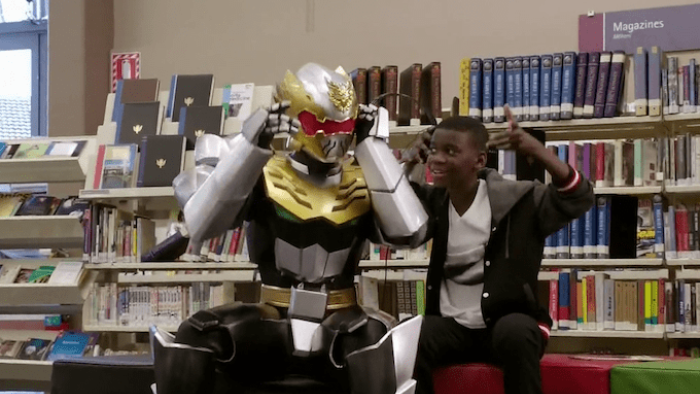Power Rangers Megaforce: The Robo Knight Before Christmas Movie: Scene #4