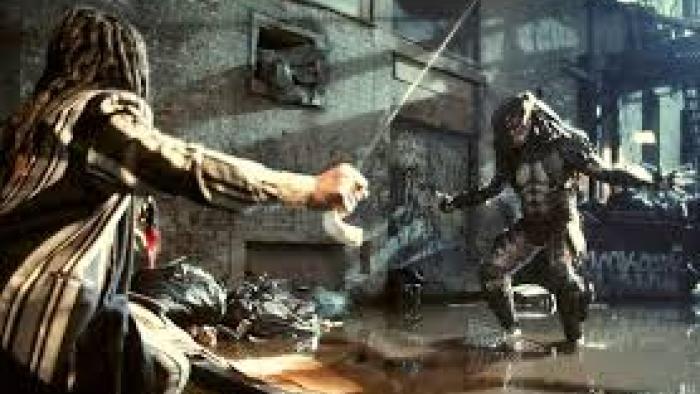 Predator 2: Creature fights human