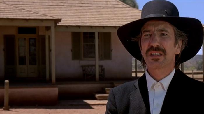 Quigley Down Under: Alan Rickman in hat