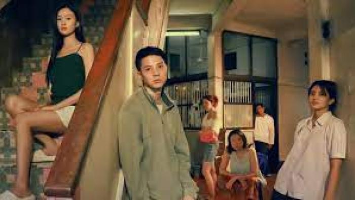 RedLife movie: Asian youth on steps