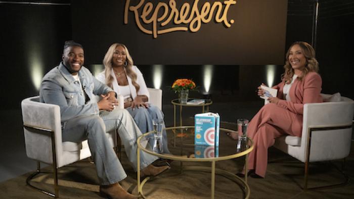Relationship Goals movie: Pastor Michael Todd and his wife sit for an interview.
