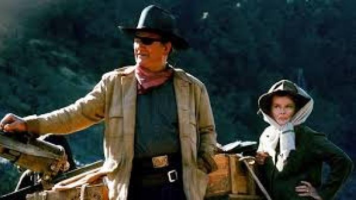 Rooster Cogburn: John Wayne and Katharine Hepburn