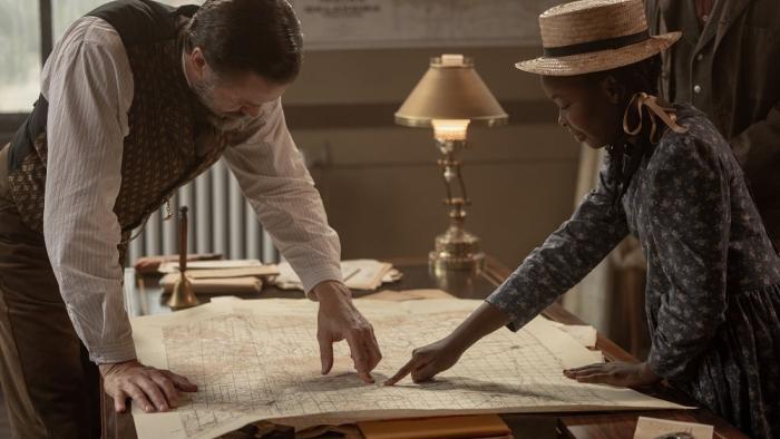 Sarah's Oil movie: Naya Desir-Johnson points her finger on a map