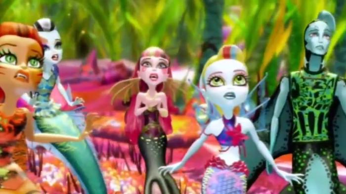 Monster High: Great Scarrier Reef Movie: Scene #1
