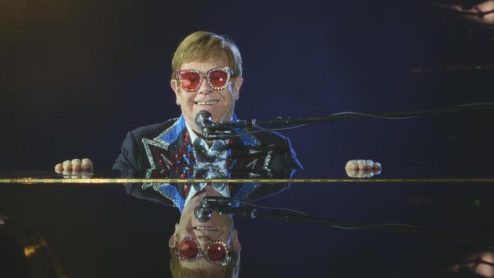 Elton John -- Never Too Late: Elton John at the piano