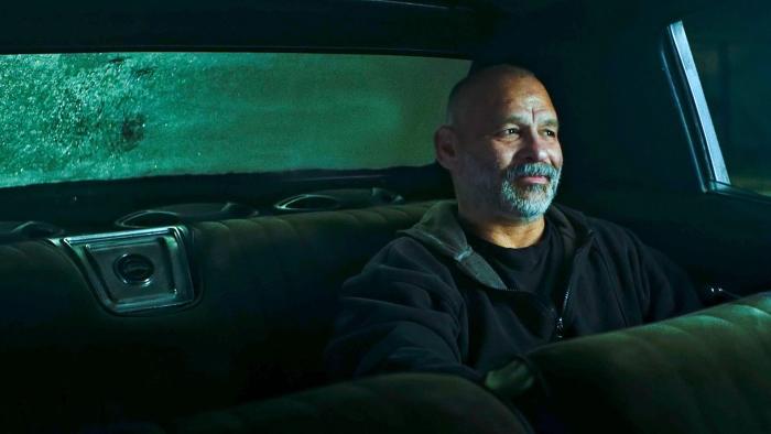 Sentenced: Fugi in a car.