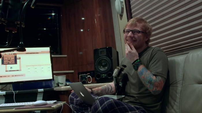 Songwriter Movie: Ed Sheeren in studio