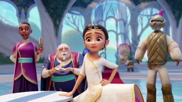 Spellbound: The Princess and her staff.