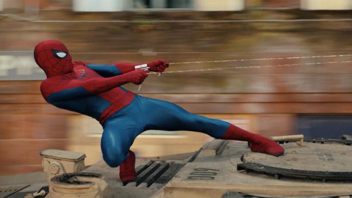 Spider-Man: Brand New Day movie: Spider-Man pulls something with his web