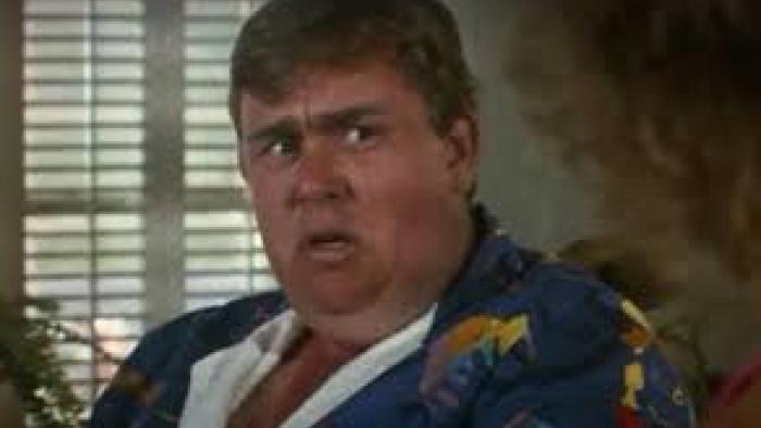 Summer Rental Movie: John Candy looks perturbed