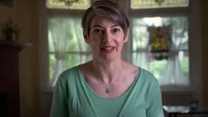 Tell Them You Love Me: Anna Stubblefield in green 