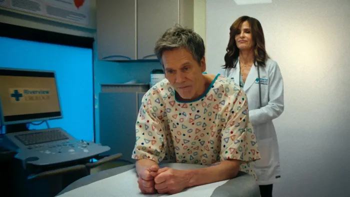 The Best You Can: Kevin Bacon and Kyra Sedgwick in a doctor's office.