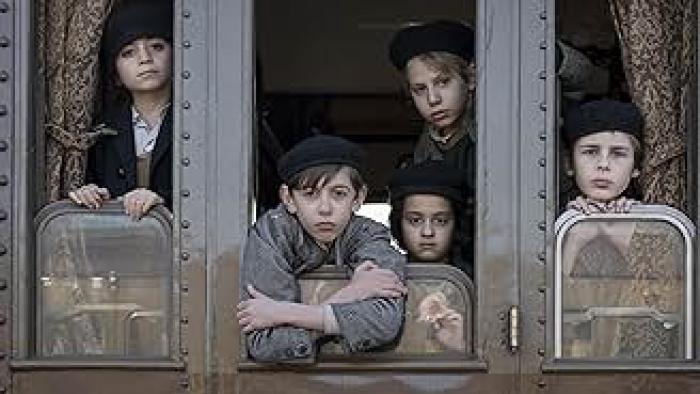 The Children's Train: Children on the train.