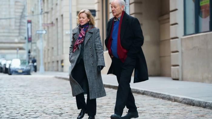 The Friend movie: Naomi Watts and Bill Murray walk through the streets of New York