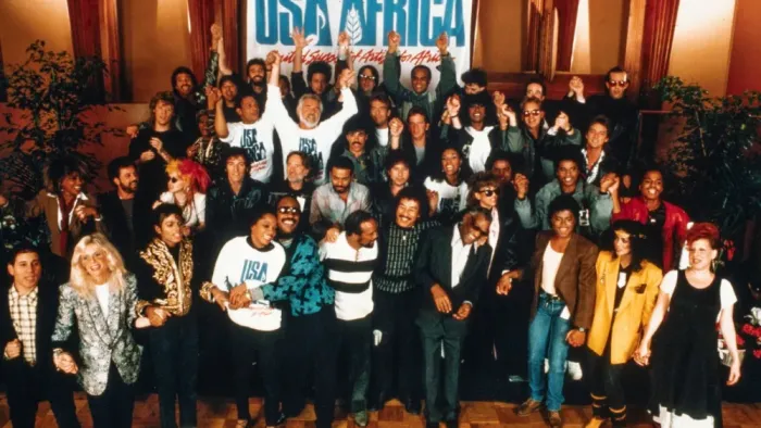   The Greatest Night in Pop: The "We Are The World" singers gathered.