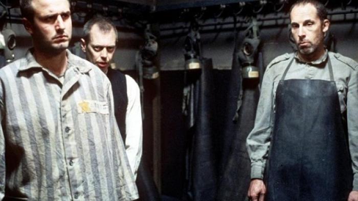 The Grey Zone: David Arquette, Steve Buscemi, and David Chandler in a concentration camp