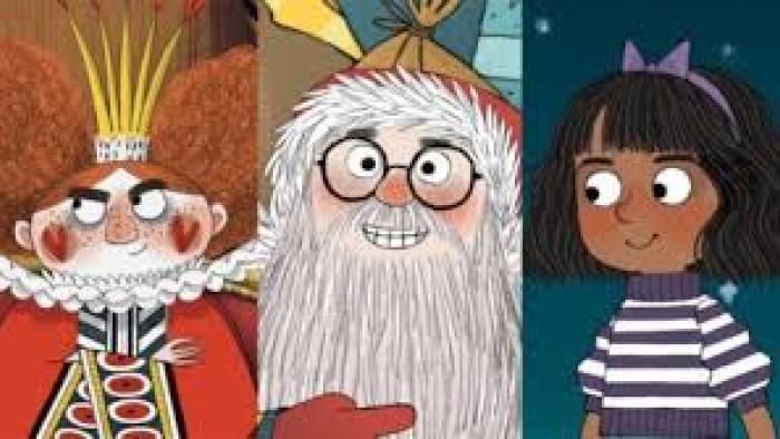 The Night Before Christmas in Wonderland: Characters from story