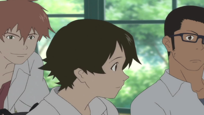 The Girl Who Leapt Through Time Movie: Chiaki, Makoto, and Kosuke 
