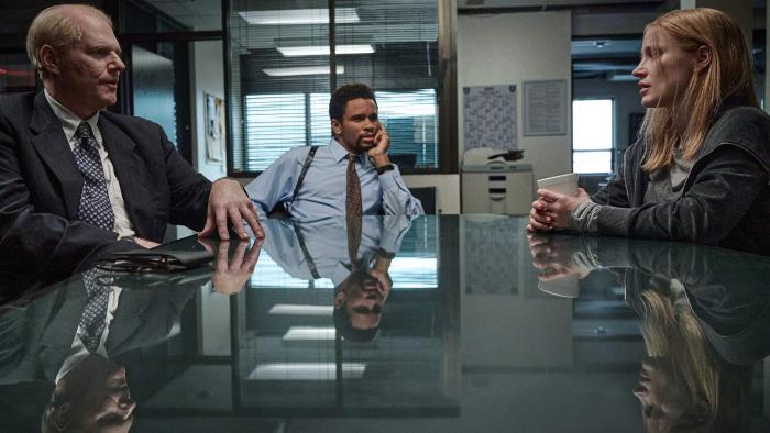 The Good Nurse Movie: Noah Emmerich, Nnamdi Asomugha, and Jessica Chastain