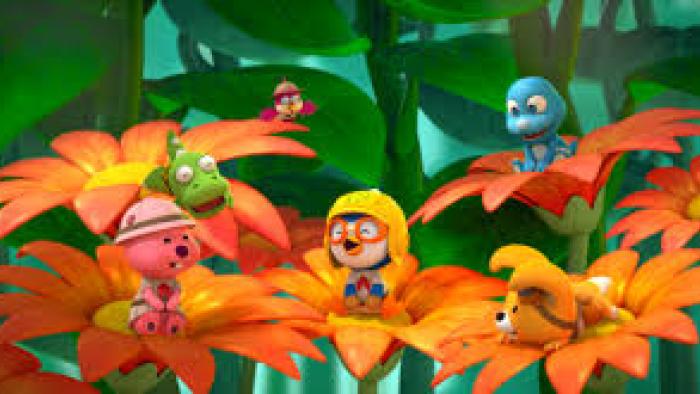 The Little Penguin Pororo's Dinosaur Island Adventure Movie: Scene Two