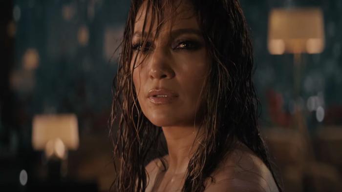 This is Me… Now: A Love Story: Jennifer Lopez in the rain.