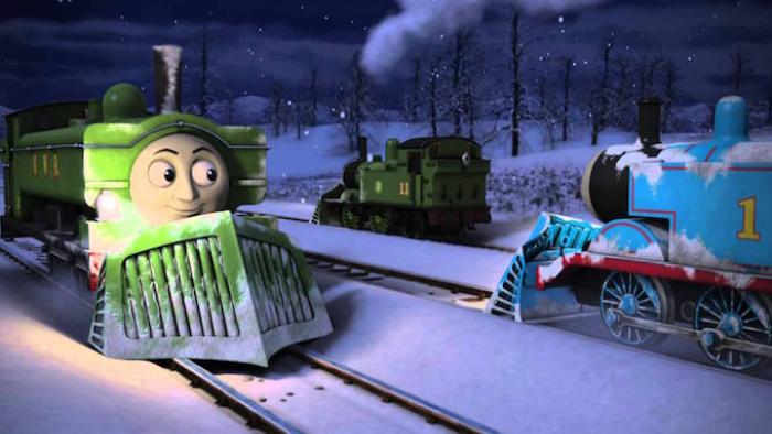 Thomas and Friends: The Christmas Engines Movie: Scene #2