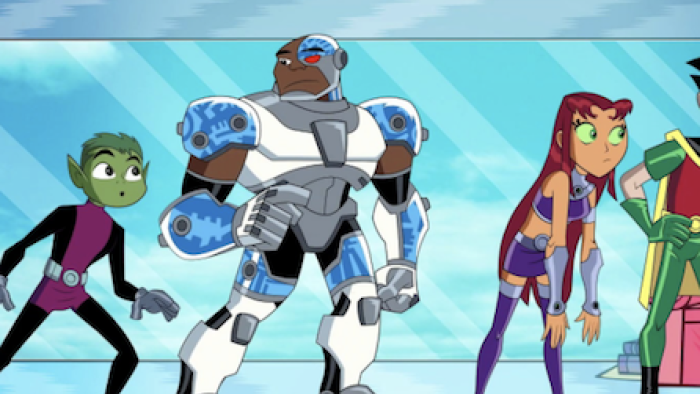Teen Titans Go! vs Teen Titans Movie: The old school wonders about the younger group. 