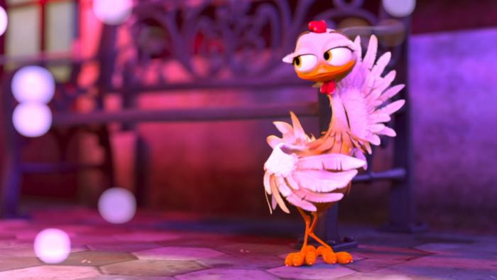 Turu, The Wacky Hen: Turu sings her song